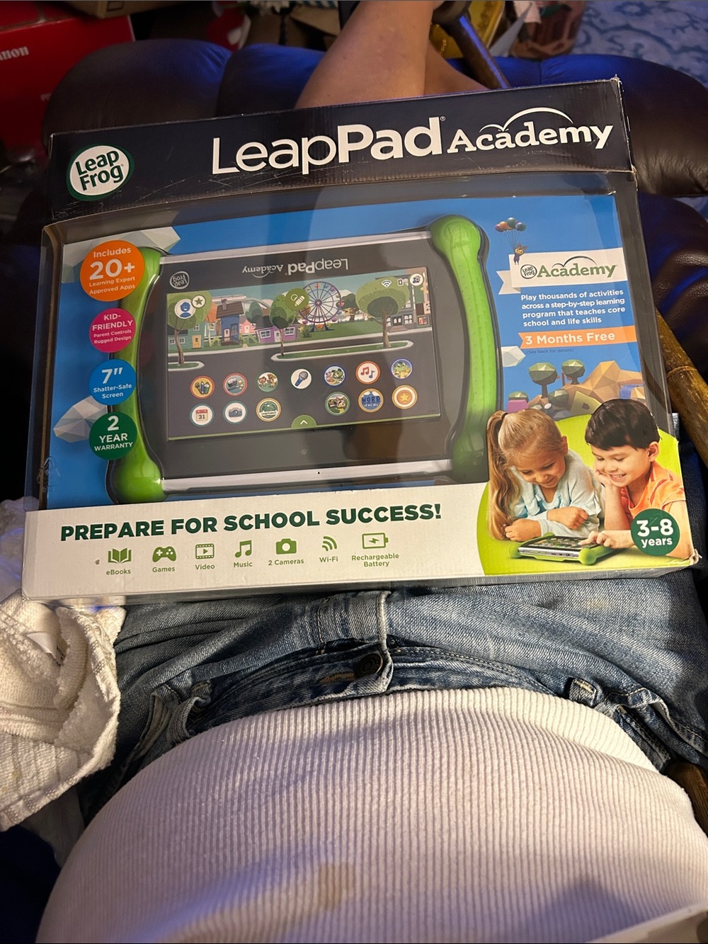 LeapPad Academy Kids Tablet - Green - Brand New in Unopened Box